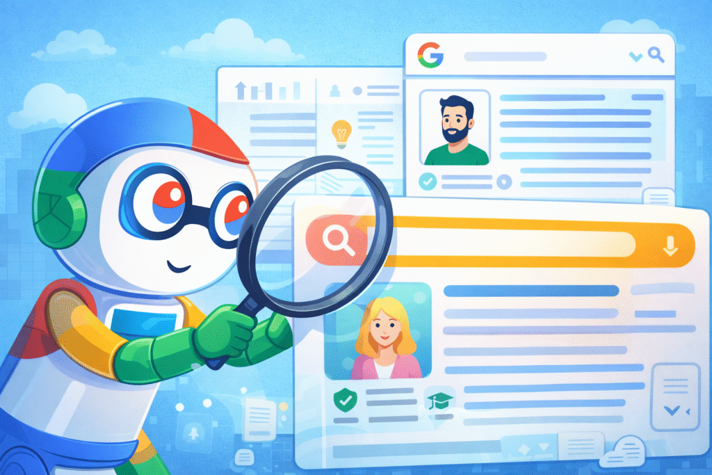 How Author Profiles Influence E-E-A-T Without Direct Ranking Signals