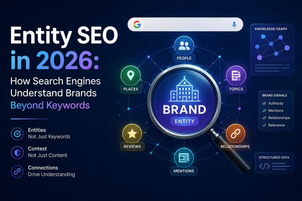 Entity SEO in 2026: How Search Engines Understand Brands Beyond Keywords