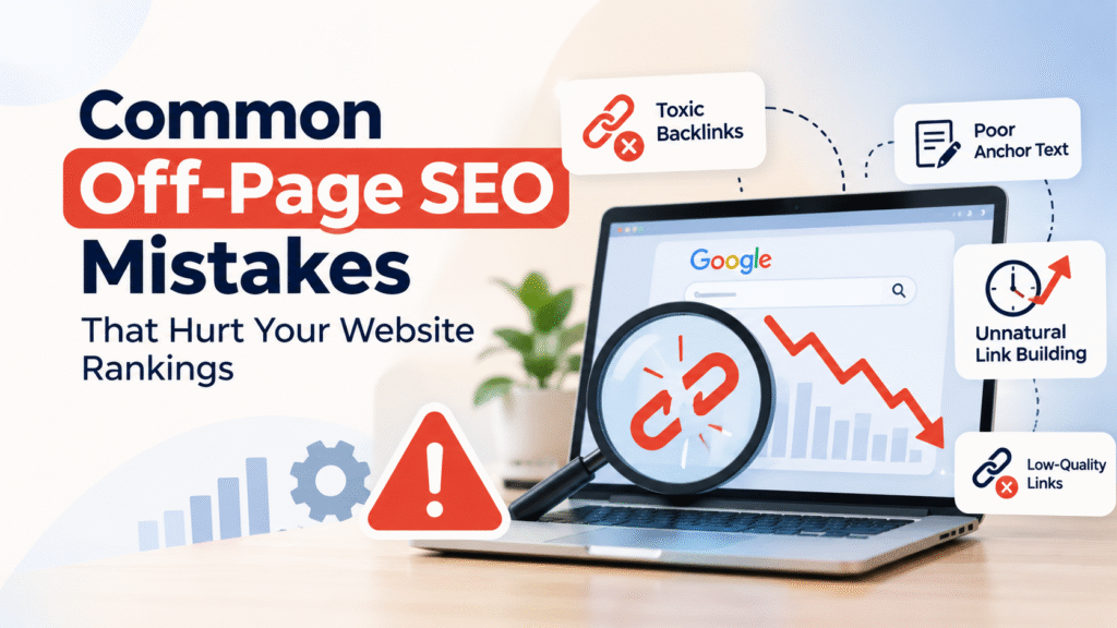 Common Off-Page SEO Mistakes That Hurt Your Website Rankings